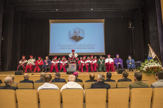 [FOTO] Ks. prof. Michał Heller doktorem honoris causa Politechniki Rzeszowskiej