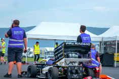 PRz Racing podczas zawodów Formuły Student,